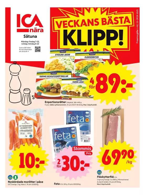 ICA Nära reklamblad
