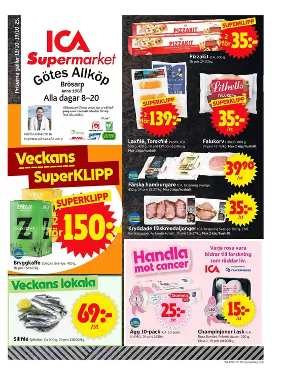 ICA Supermarket reklamblad