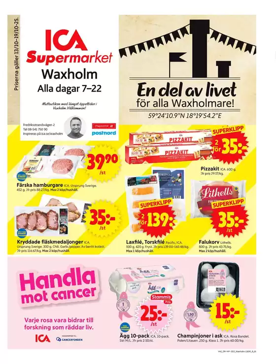 ICA Supermarket reklamblad