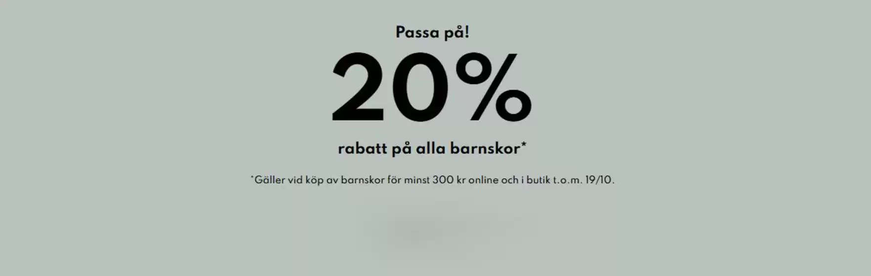 Nilson Shoes-katalog i Stockholm | 20% rabatt på alla barnskor! | 2025-10-13T00:00:00.000Z - 2025-10-19T00:00:00.000Z