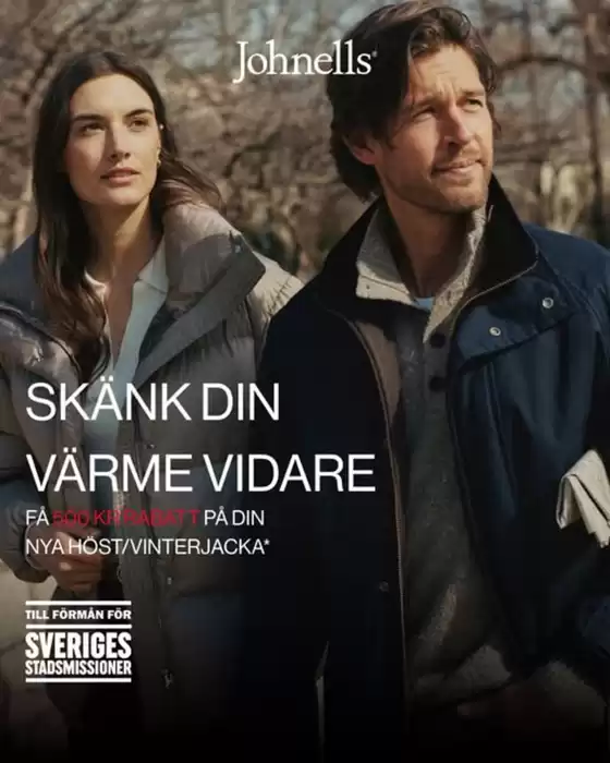 Johnells-katalog i Stockholm | Få 500kr rabatt! | 2025-10-13T00:00:00.000Z - 2025-10-28T00:00:00.000Z