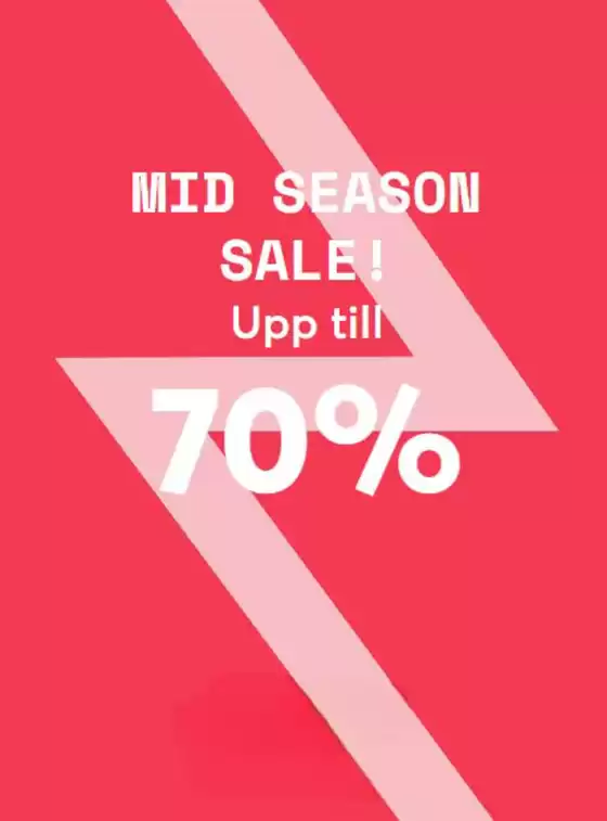 Upp till 70%!