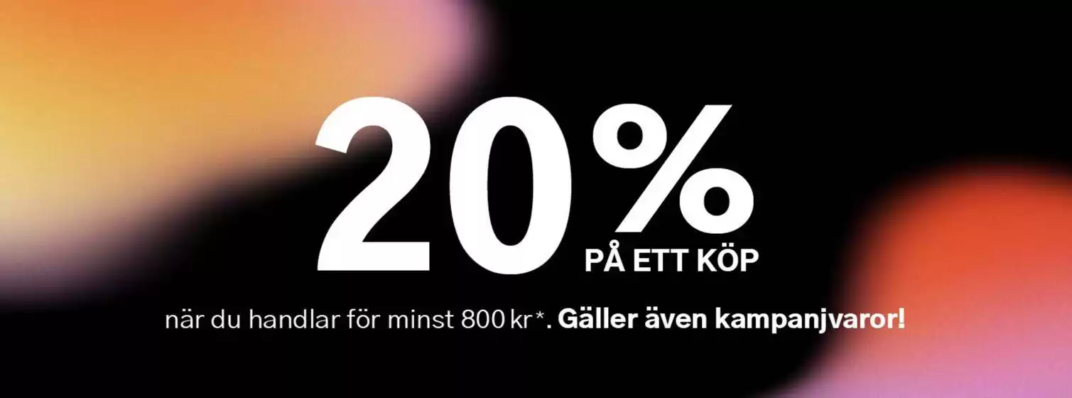 Upp till 60% rabatt!