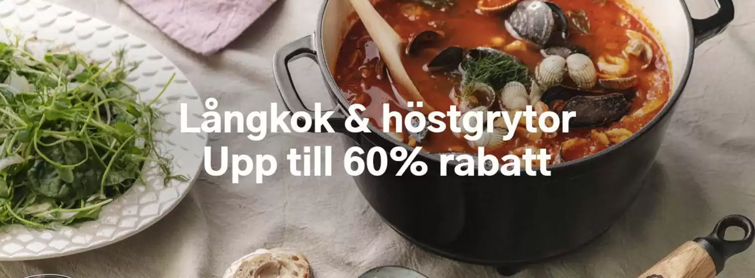 Upp till 60% rabatt!