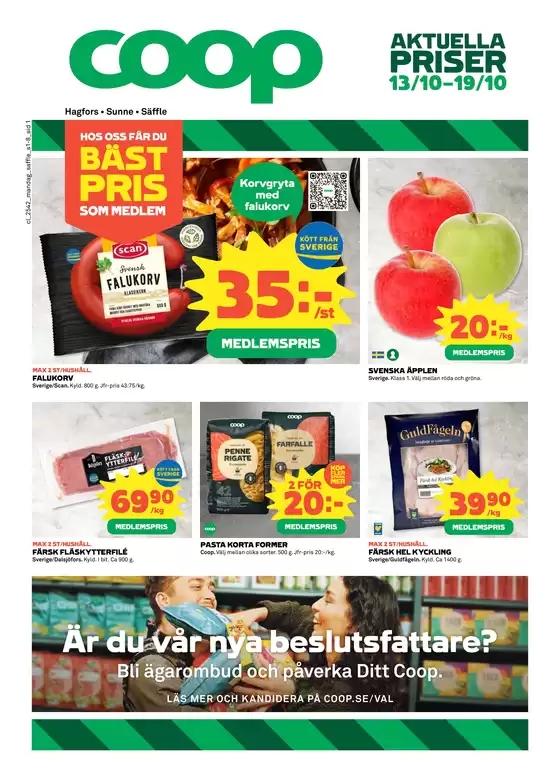 Coop Extra-katalog i Kungsbacka | Attraktiva specialerbjudanden för alla | 2025-10-14T00:00:00.000Z - 2025-10-28T00:00:00.000Z