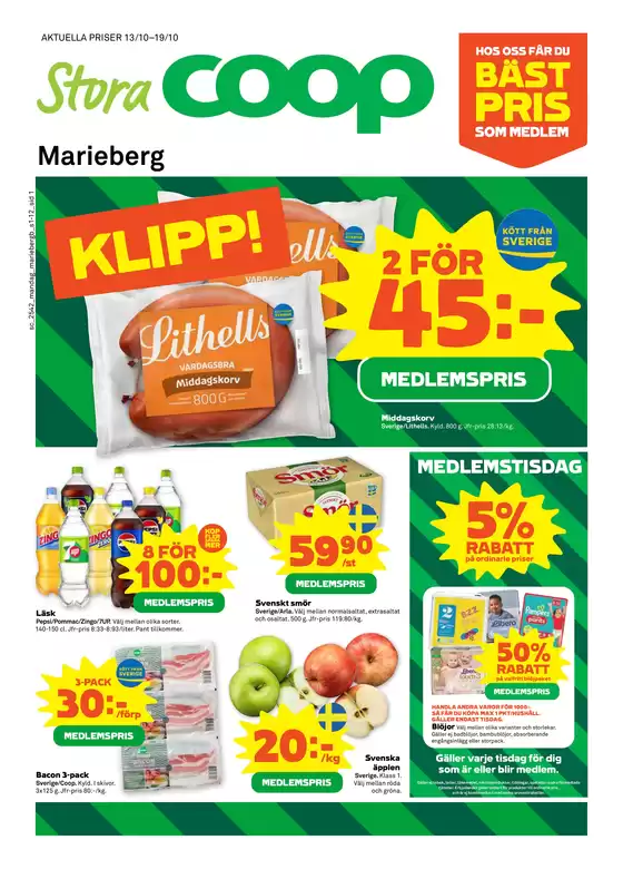 Coop Forum-katalog i Kungsbacka | Exklusiva fynd | 2025-10-14T00:00:00.000Z - 2025-10-28T00:00:00.000Z