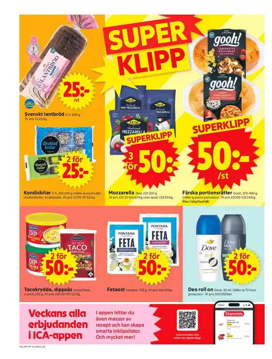 ICA Supermarket reklamblad