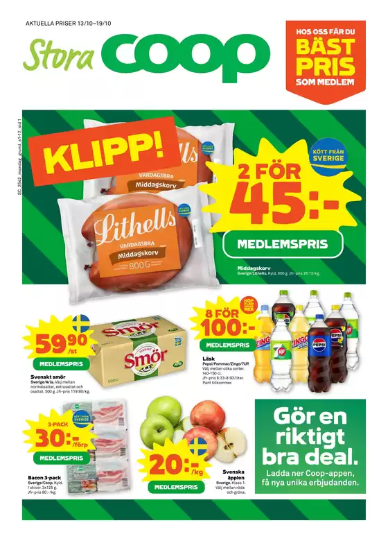 Stora Coop-katalog i Örebro | Våra bästa erbjudanden för dig | 2025-10-14T00:00:00.000Z - 2025-10-28T00:00:00.000Z