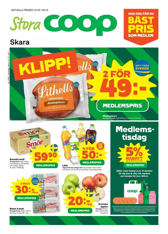 Stora Coop-katalog i Örebro | Nya erbjudanden att upptäcka | 2025-10-14T00:00:00.000Z - 2025-10-28T00:00:00.000Z