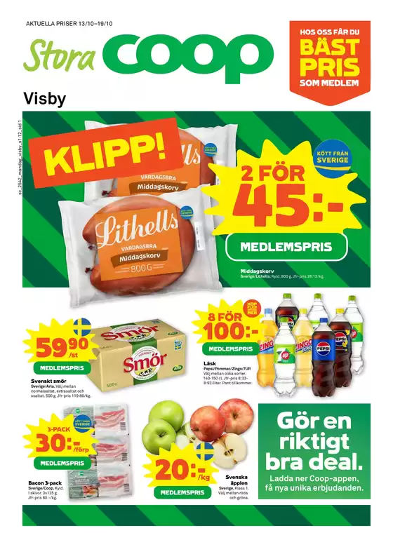 Stora Coop-katalog i Örebro | Exklusiva deals för våra kunder | 2025-10-14T00:00:00.000Z - 2025-10-28T00:00:00.000Z