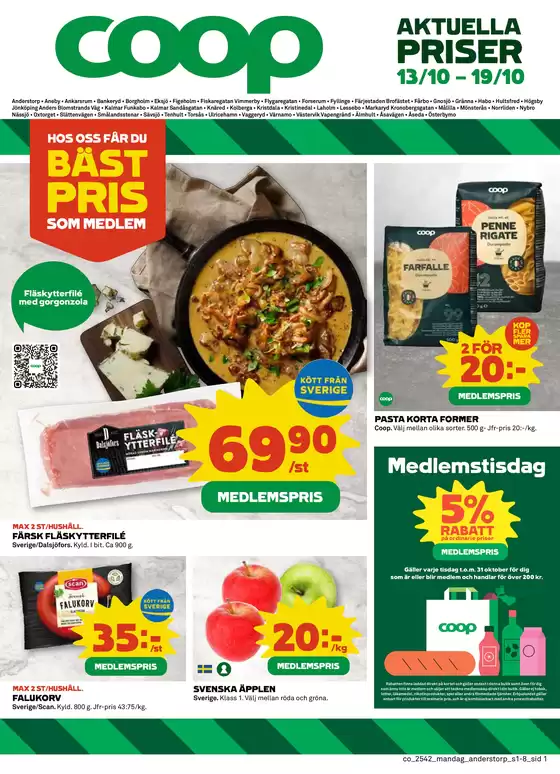 Coop-katalog i Skara | Exklusiva deals och fynd | 2025-10-14T00:00:00.000Z - 2025-10-28T00:00:00.000Z