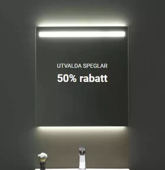 Upp till 50% rabatt!