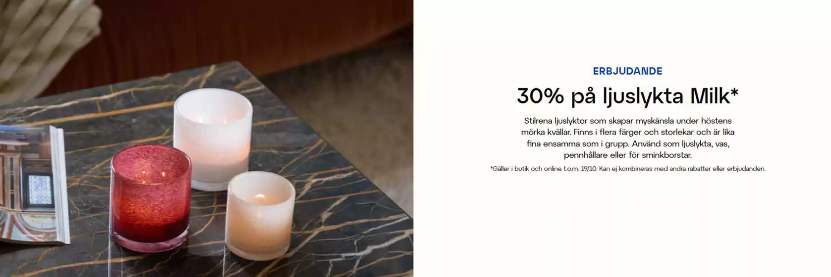 Lagerhaus-katalog i Helsingborg | 30% på ljushållare & lyktor! | 2025-10-15T00:00:00.000Z - 2025-10-19T00:00:00.000Z