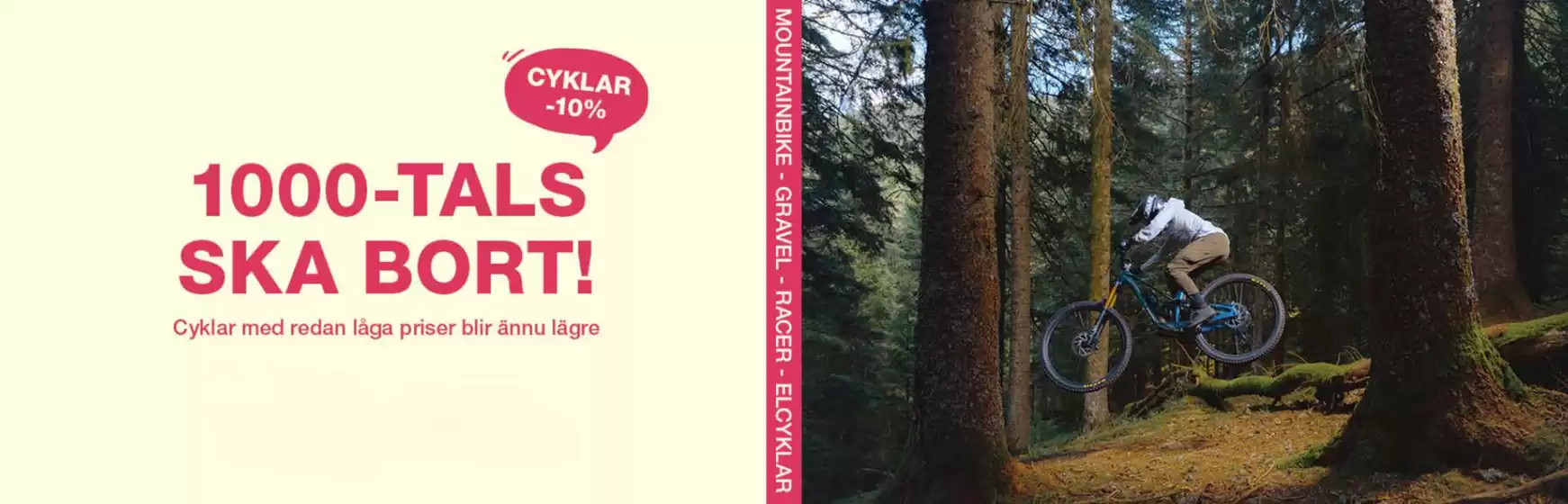 Bikester-katalog i Göteborg | Cyklar -10%! | 2025-10-15T00:00:00.000Z - 2025-10-30T00:00:00.000Z