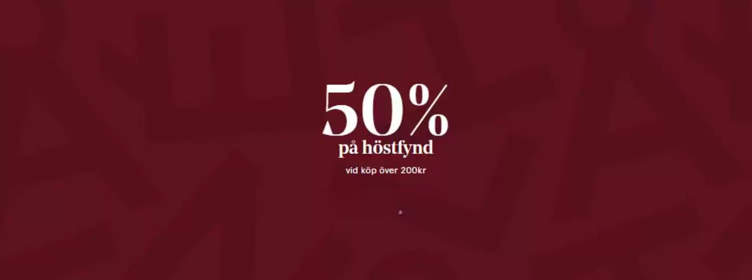 Åhléns-katalog | 50% på höstfynd! | 2025-10-15T00:00:00.000Z - 2025-10-30T00:00:00.000Z