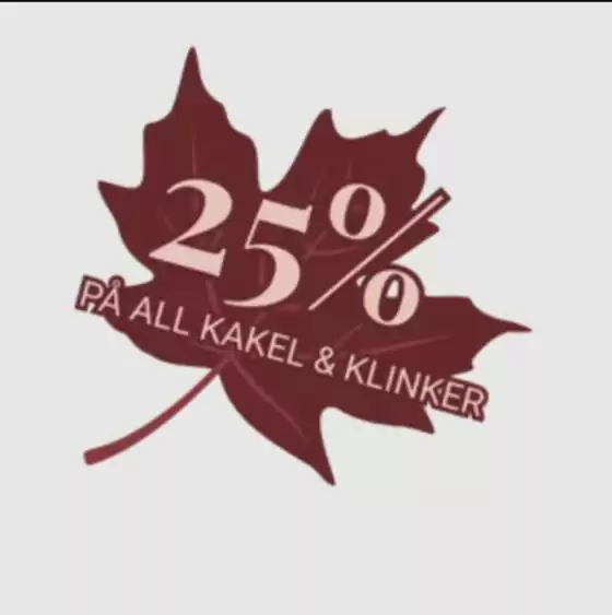 CC Höganäs-katalog i Västerås | 25% på allt kakel & klinker! | 2025-10-16T00:00:00.000Z - 2025-10-31T00:00:00.000Z