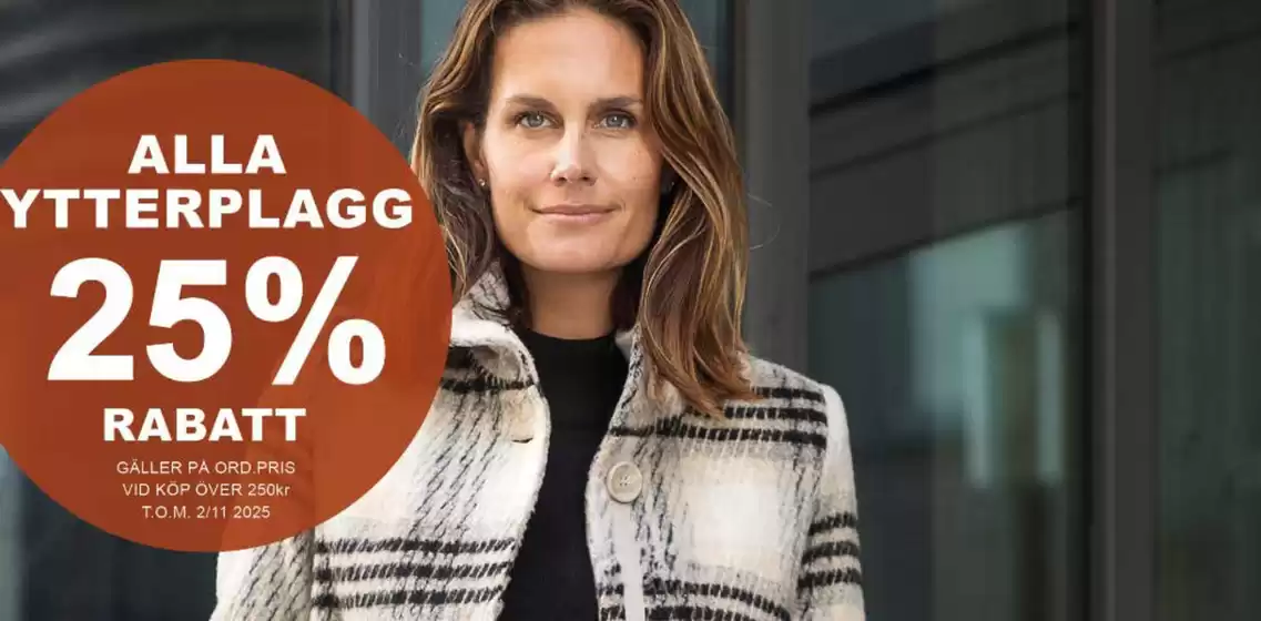 Upp till 25% rabatt!