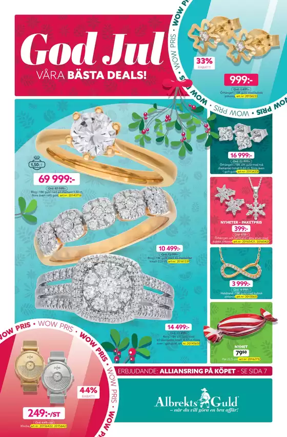 Albrekts Guld-katalog i Motala | God Jul!  | 2025-10-16T00:00:00.000Z - 2025-12-25T00:00:00.000Z