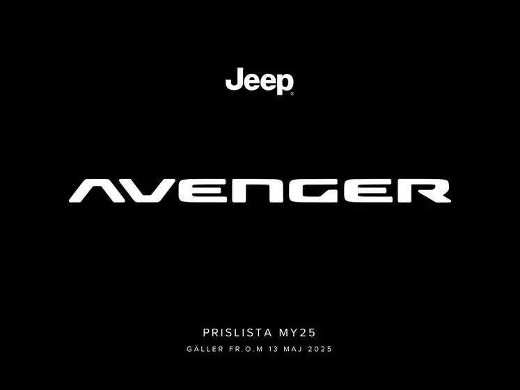 Jeep avenger!