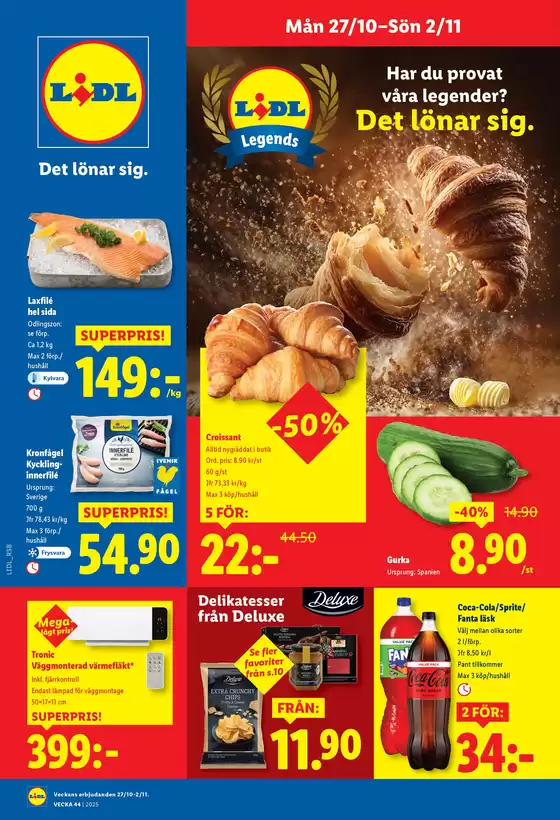 Lidl-katalog | ERBJUDANDEN VECKA 44 | 2025-10-27T00:00:00.000Z - 2025-11-02T00:00:00.000Z
