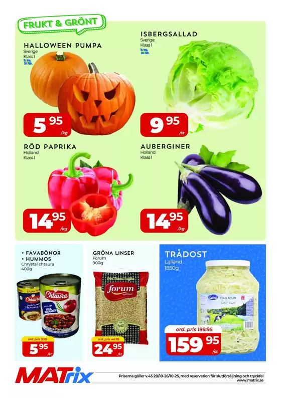 Matrix Veckans Annons