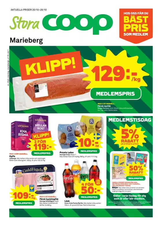 Coop Forum-katalog i Umeå | Coop Forum reklamblad | 2025-10-20T00:00:00.000Z - 2025-11-03T00:00:00.000Z