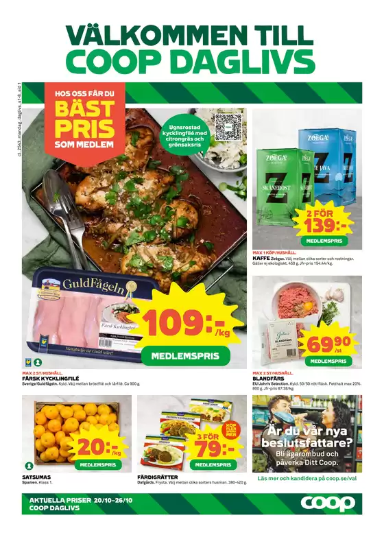 Coop Daglivs reklamblad