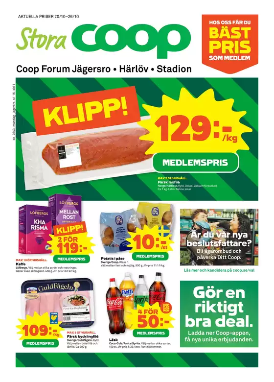 Coop Forum-katalog i Umeå | Aktuella deals och erbjudanden | 2025-10-20T00:00:00.000Z - 2025-11-03T00:00:00.000Z