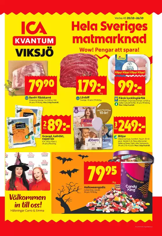 ICA Kvantum reklamblad