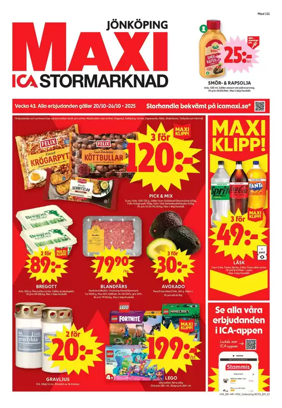 ICA Maxi reklamblad