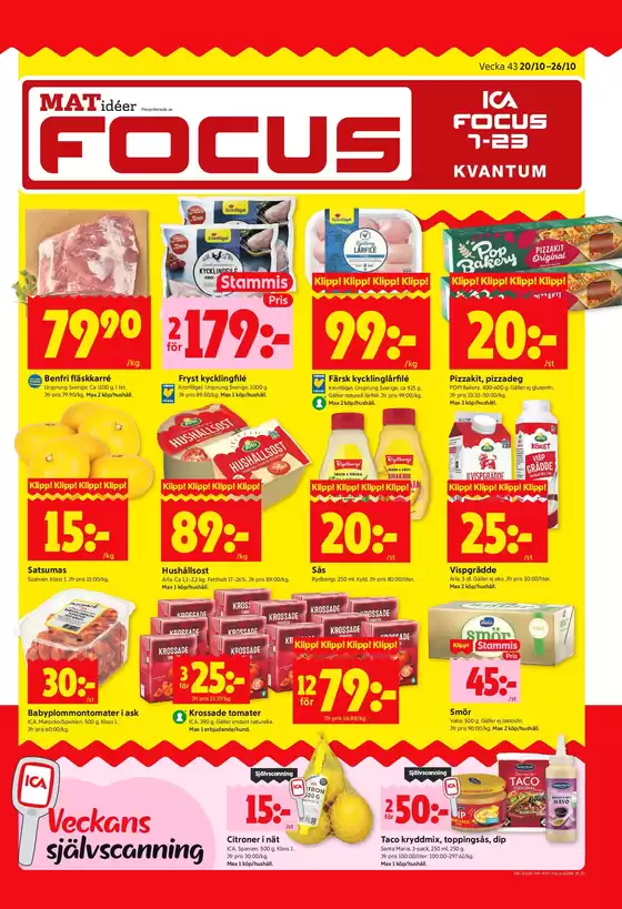 ICA Kvantum-katalog i Umeå | Aktuella deals och erbjudanden | 2025-10-20T00:00:00.000Z - 2025-11-03T00:00:00.000Z
