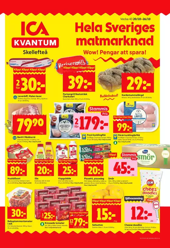 ICA Kvantum reklamblad