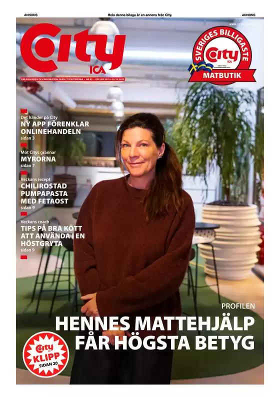 ICA Kvantum-katalog i Umeå | Spara nu med våra deals | 2025-10-20T00:00:00.000Z - 2025-11-03T00:00:00.000Z
