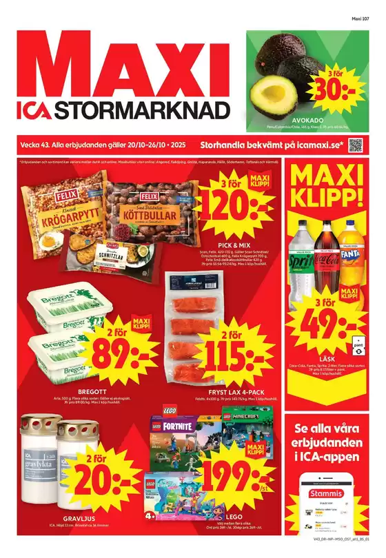 ICA Maxi reklamblad