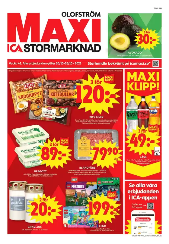 ICA Maxi reklamblad