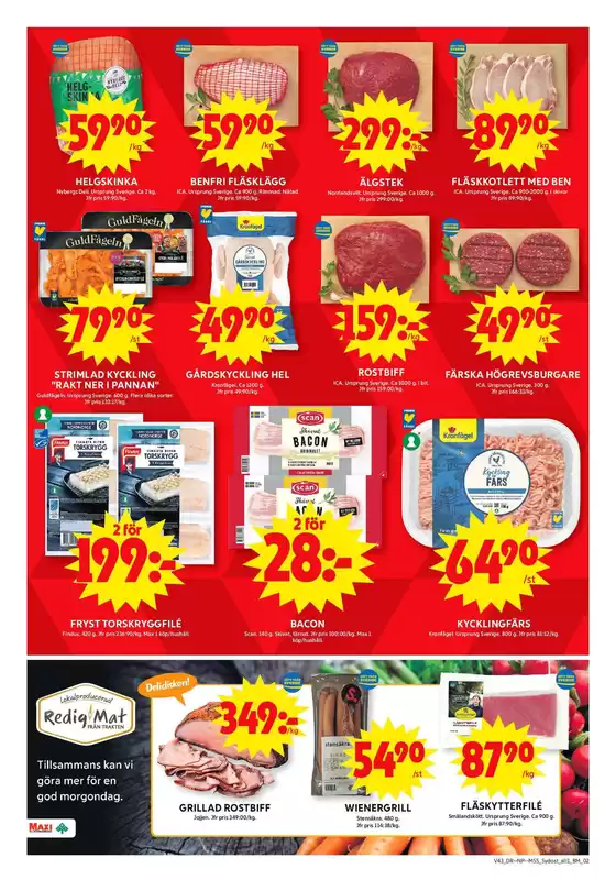 ICA Maxi reklamblad