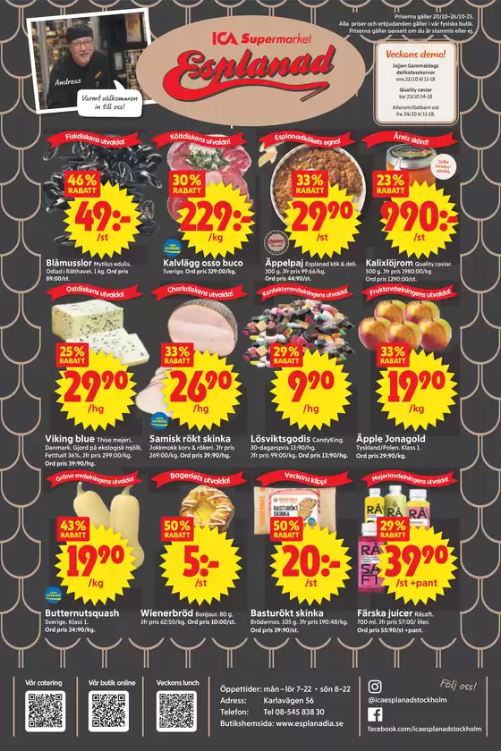 ICA Supermarket reklamblad
