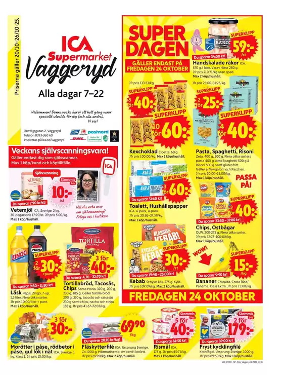 ICA Supermarket reklamblad