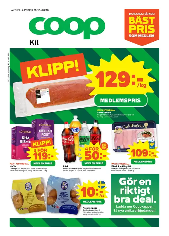 Coop reklamblad