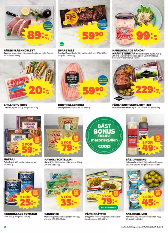 Coop reklamblad