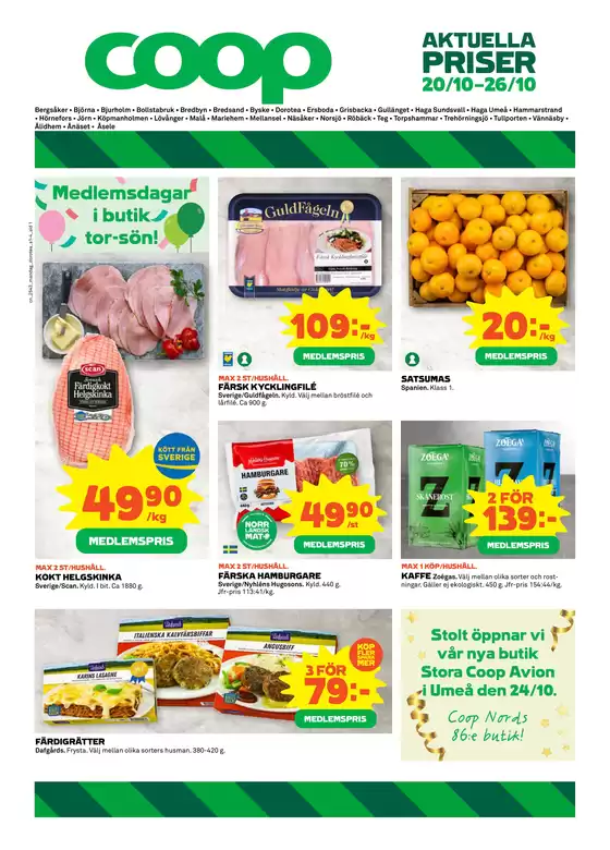 Coop reklamblad