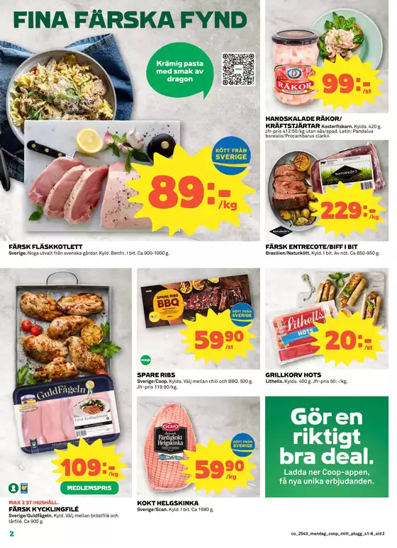 Coop reklamblad