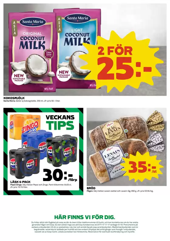 Coop reklamblad