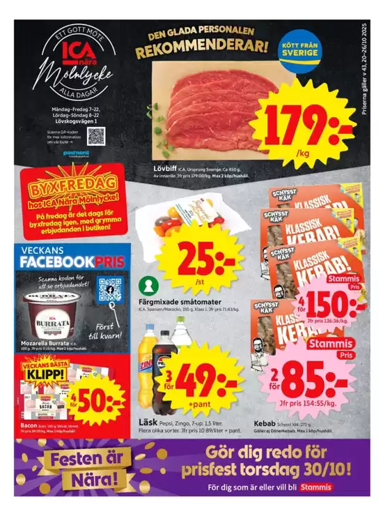 ICA Nära reklamblad