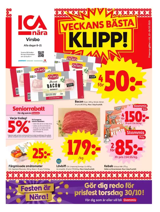 ICA Nära reklamblad
