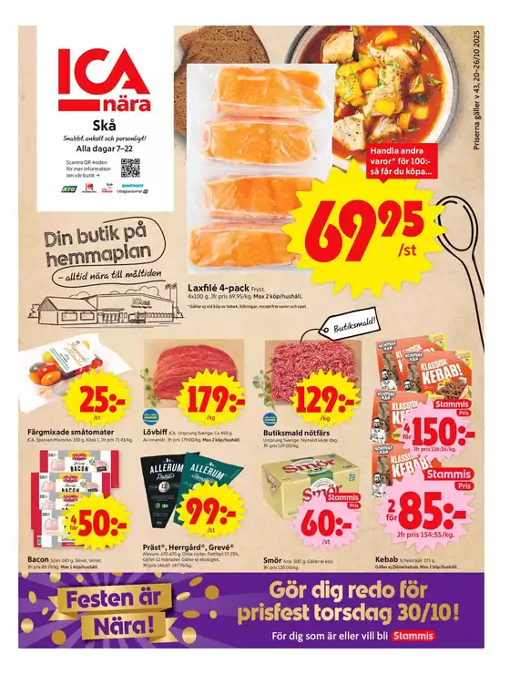ICA Nära reklamblad