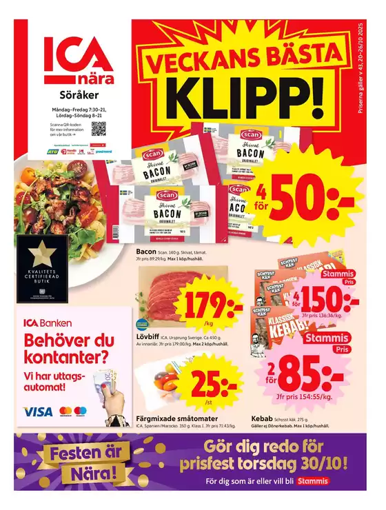 ICA Nära reklamblad