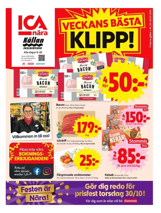 ICA Nära reklamblad