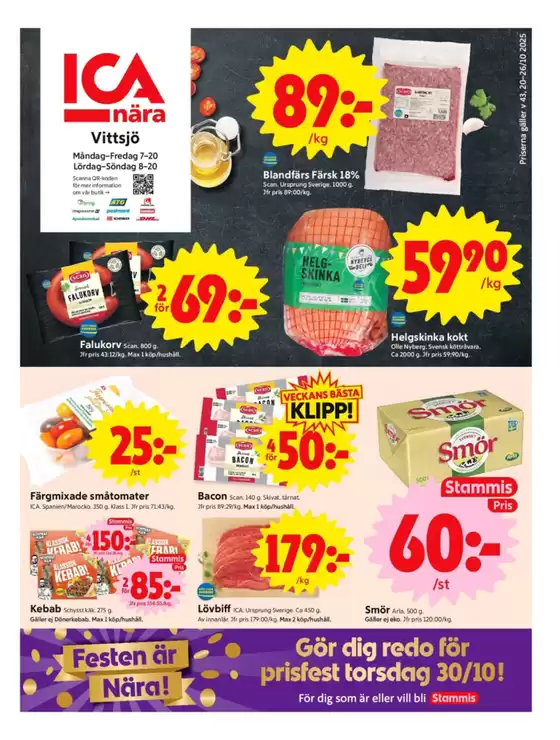 ICA Nära reklamblad