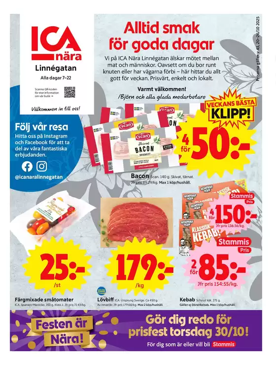 ICA Nära reklamblad